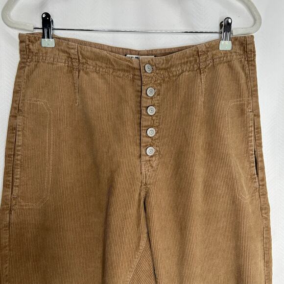 We the Free Osaka barrel corduroy pants tan size 29 ankle - Picture 4 of 9
